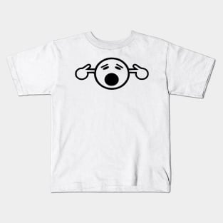 Loud Emoji Kids T-Shirt
